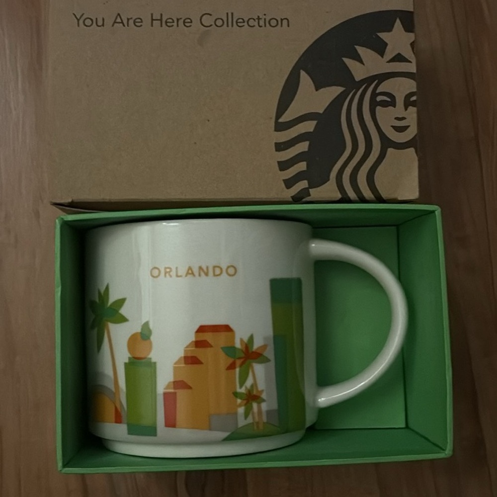 Starbucks Orlando Mug - You Are Here Design